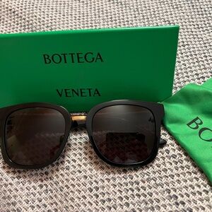 Bottega Veneta Black Sunglasses